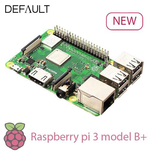 Микрокомпьютер Raspberry pi 3 model b+