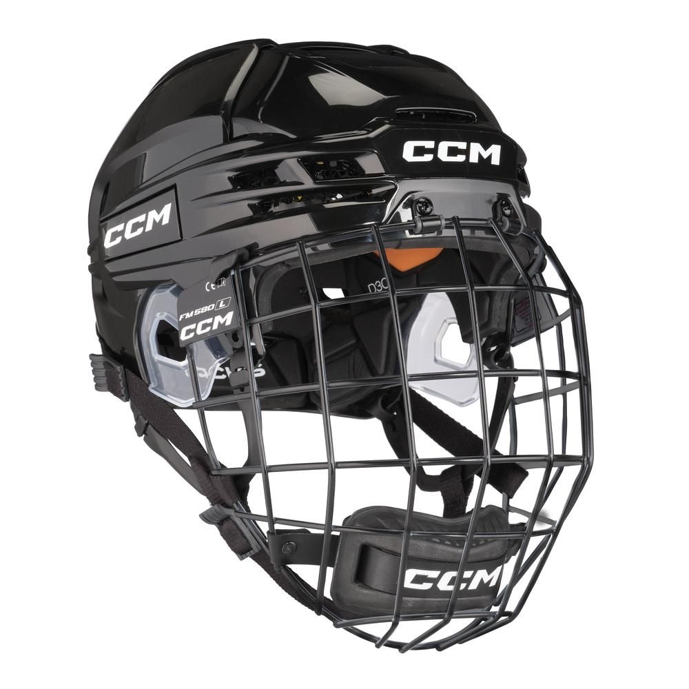Шлем хоккейный+маска CCM HTC Tacks 720 Sr L черный