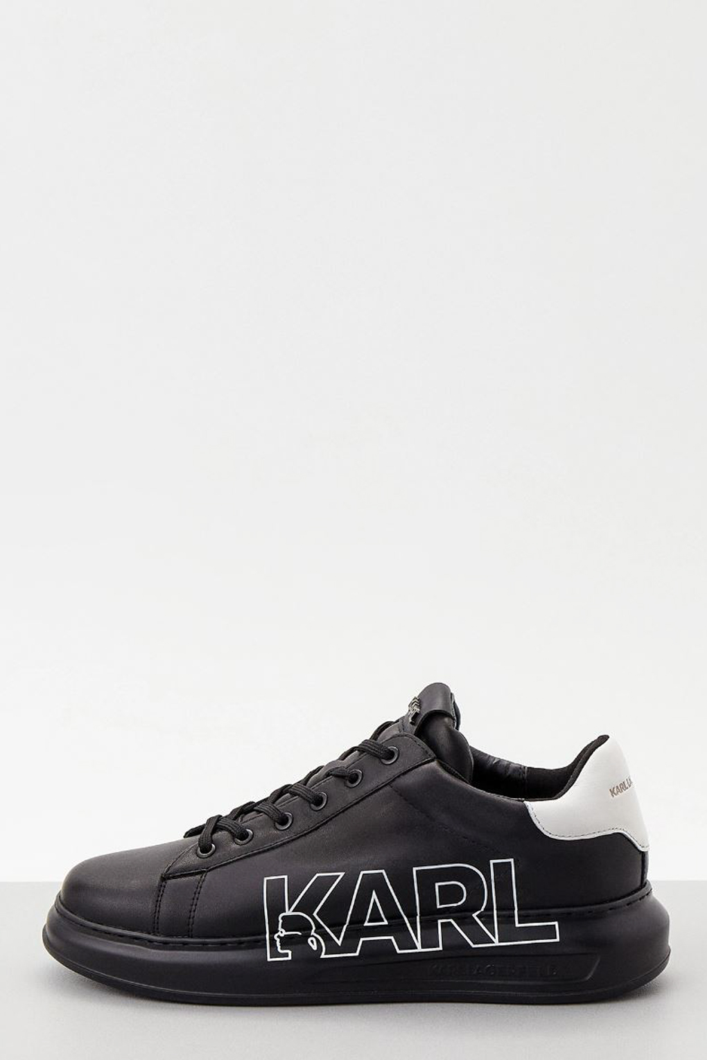 

Кеды женские Karl Lagerfeld 855091-500470 черные 43 RU, Черный, 855091-500470