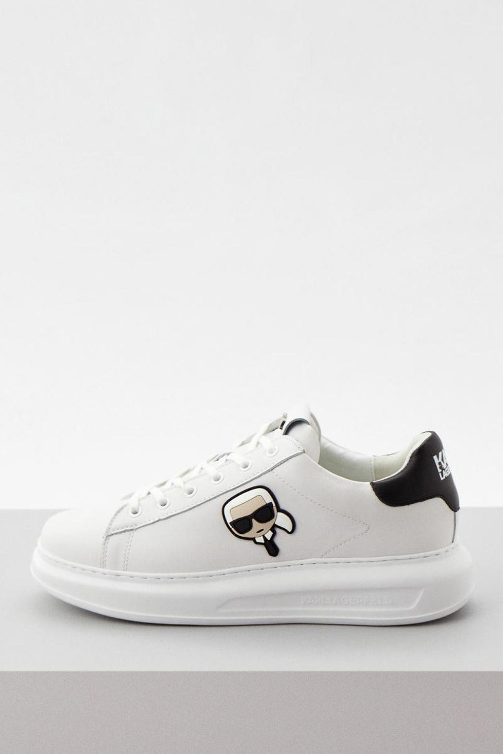 

Кеды женские Karl Lagerfeld 855090-500470 белые 42 RU, Белый, 855090-500470
