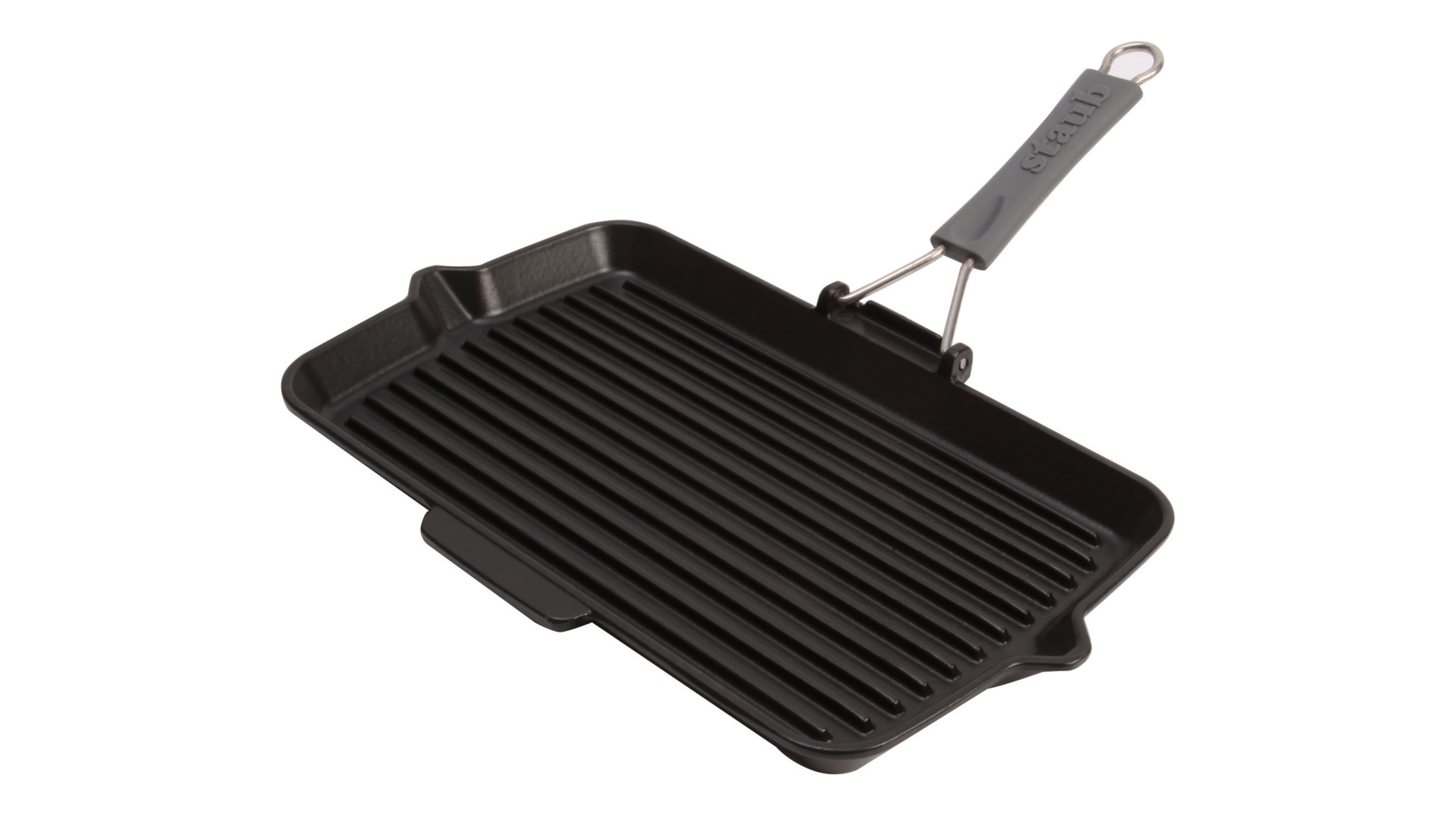 

Жаровня для гриля Staub чугунная 34 см x 21 см, Черный