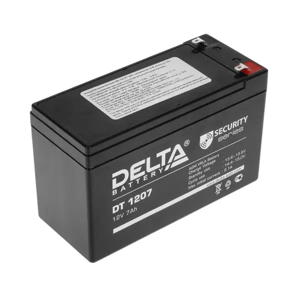 Аккумулятор для ИБП Delta Battery DT 1207 7 Ач 12 В 244000₽