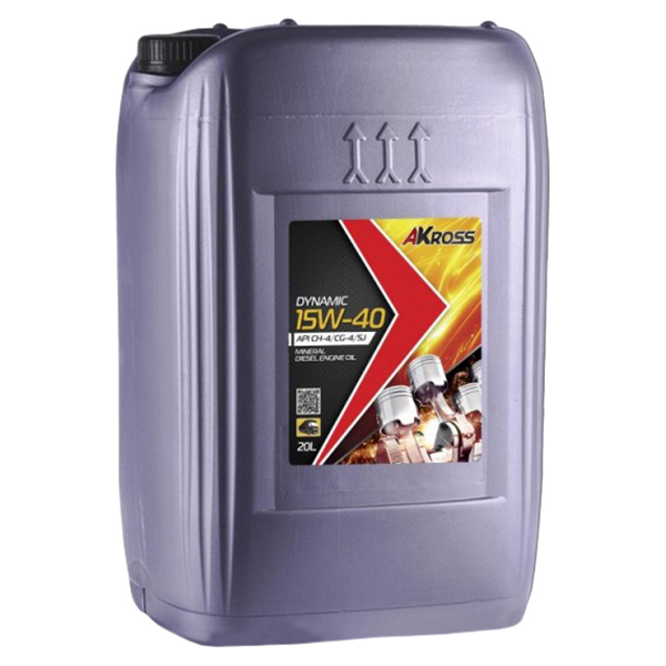 

Моторное масло AKross 15W-40 Dynamic CH-4/CG-4/SJ 20 л дизель
