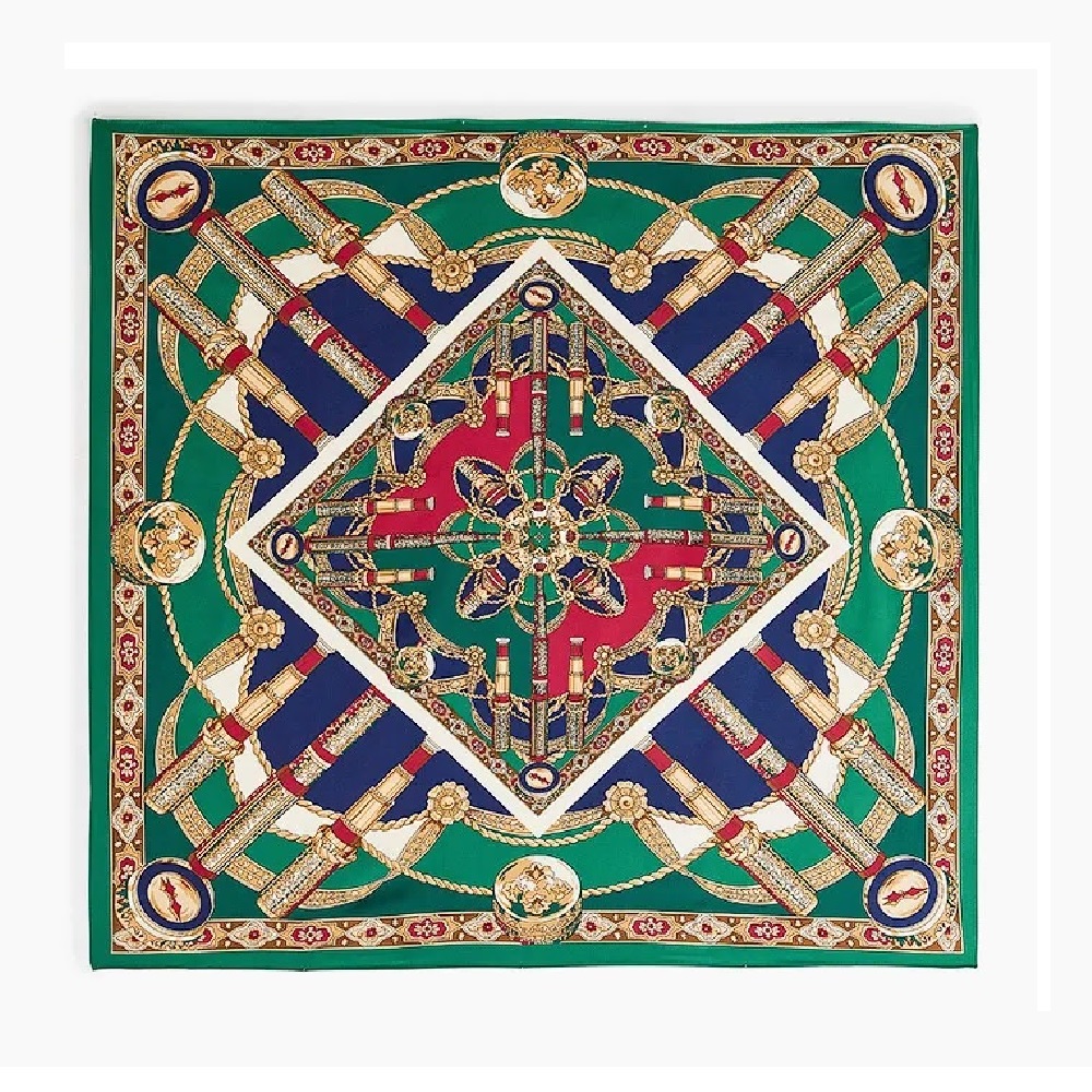 

Платок женский Rosedena scarv1026 зелёный, scarv1026