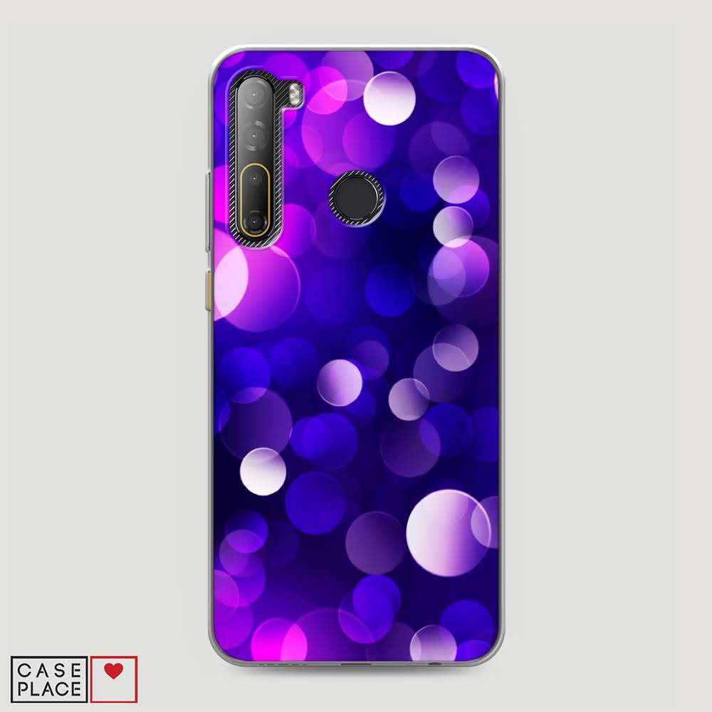 

Чехол на HTC Desire 20 Pro "Абстракция 27", Фиолетовый, 102750-3
