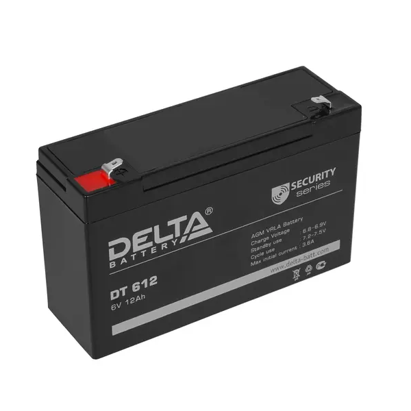 Аккумуляторная батарея Delta DT 612 6V 12Ah 176000₽