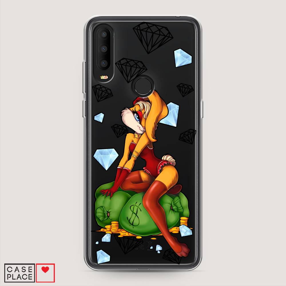 

Чехол на Alcatel 3X 5048Y (2019) "Лола Банни с бриллиантами", Красный;оранжевый;зеленый, 170750-6
