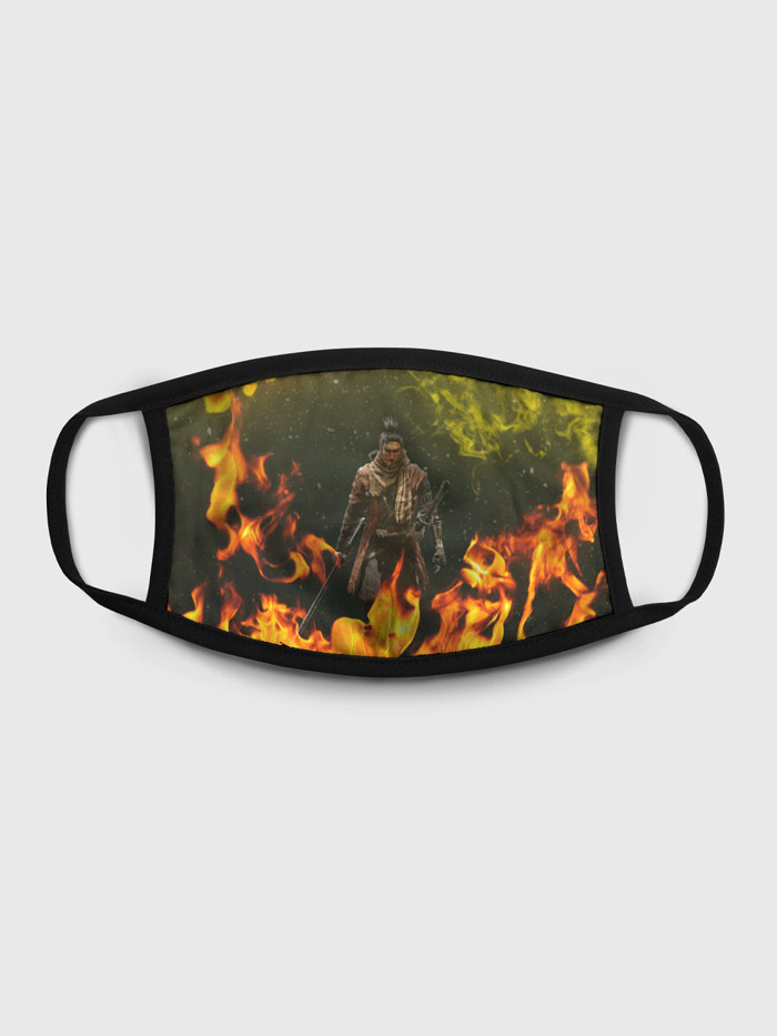

Многоразовая маска унисекс Burnettie Sekiro Shadows Die Twice, Разноцветный, Sekiro Shadows Die Twice