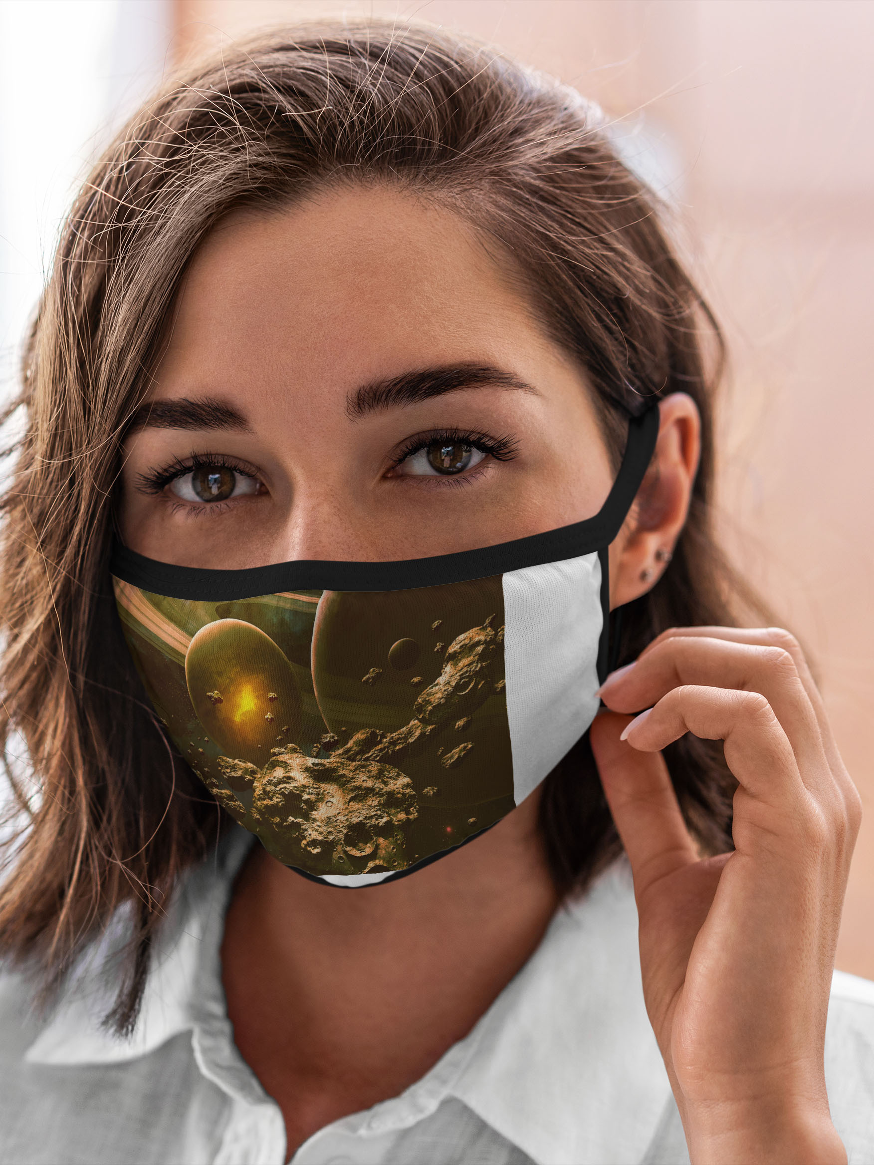 

Многоразовая маска унисекс Burnettie Астрономия Космос Saturn, Разноцветный, Астрономия Космос Saturn