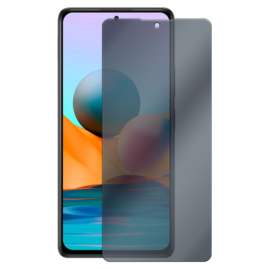 

Стекло защитное гибридное Антишпион Krutoff для Xiaomi Redmi Note 10/ 10s