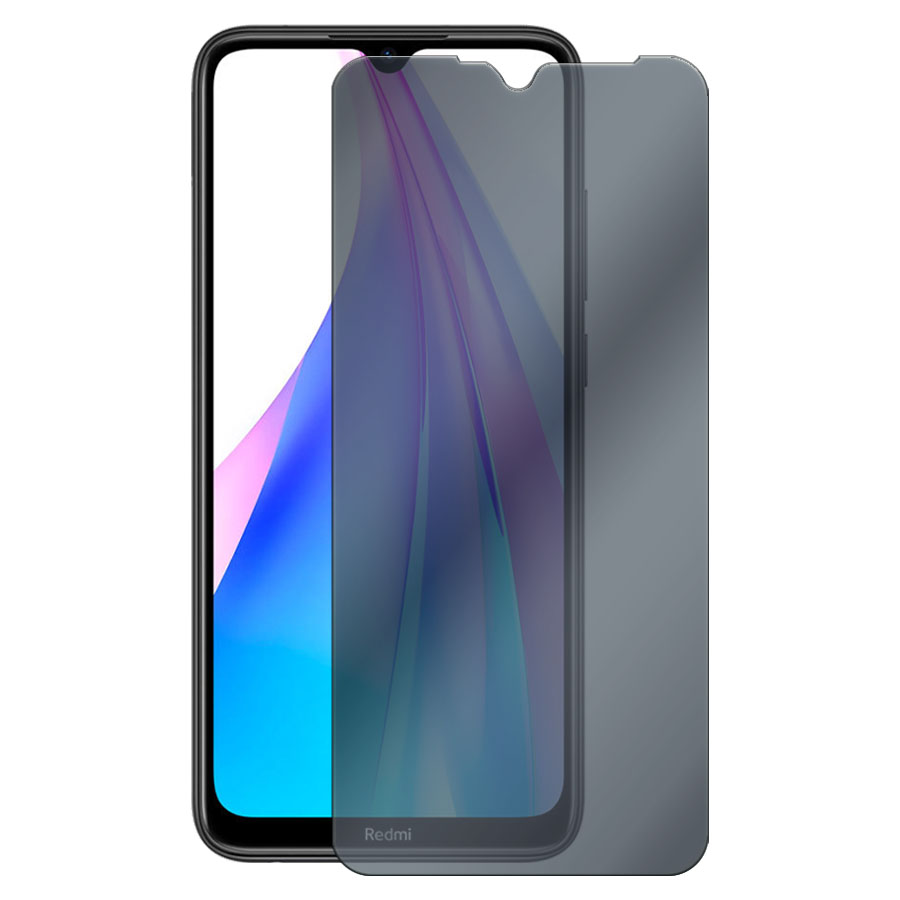 Стекло защитное гибридное Антишпион Krutoff для Xiaomi Redmi Note 8T