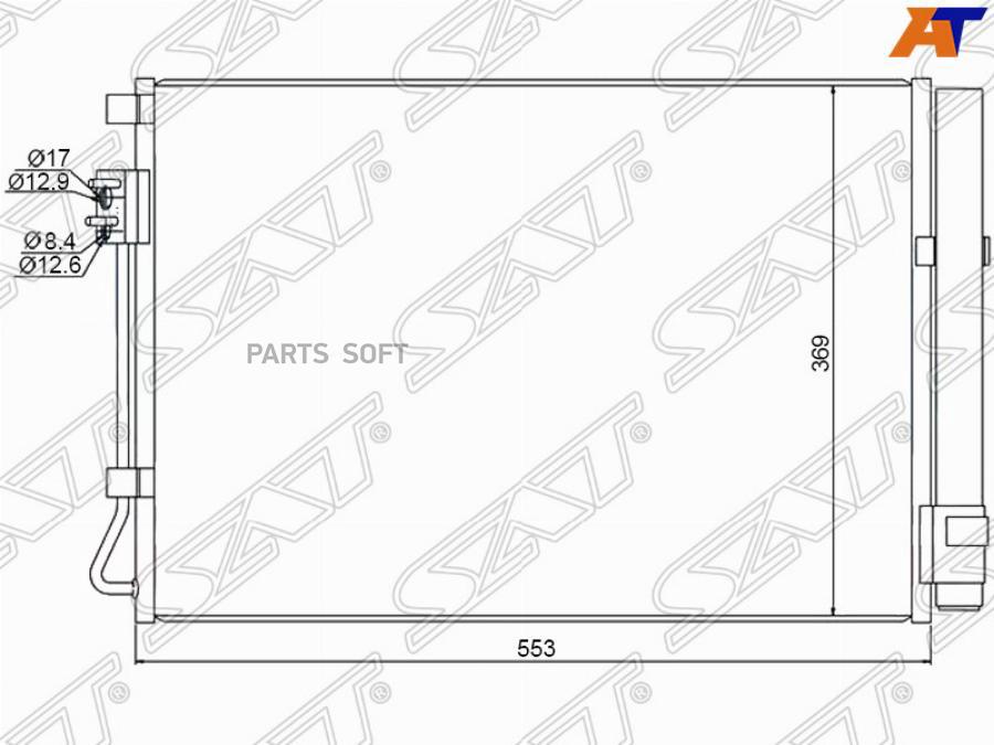 

Радиатор sthns13940 SAT