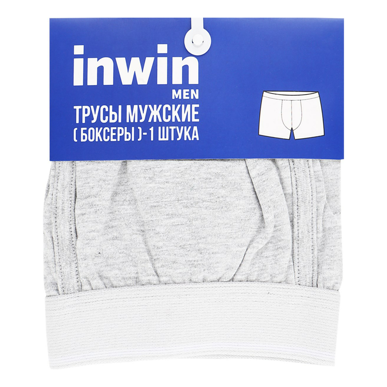 

Трусы мужские InWin серые 54, Серый