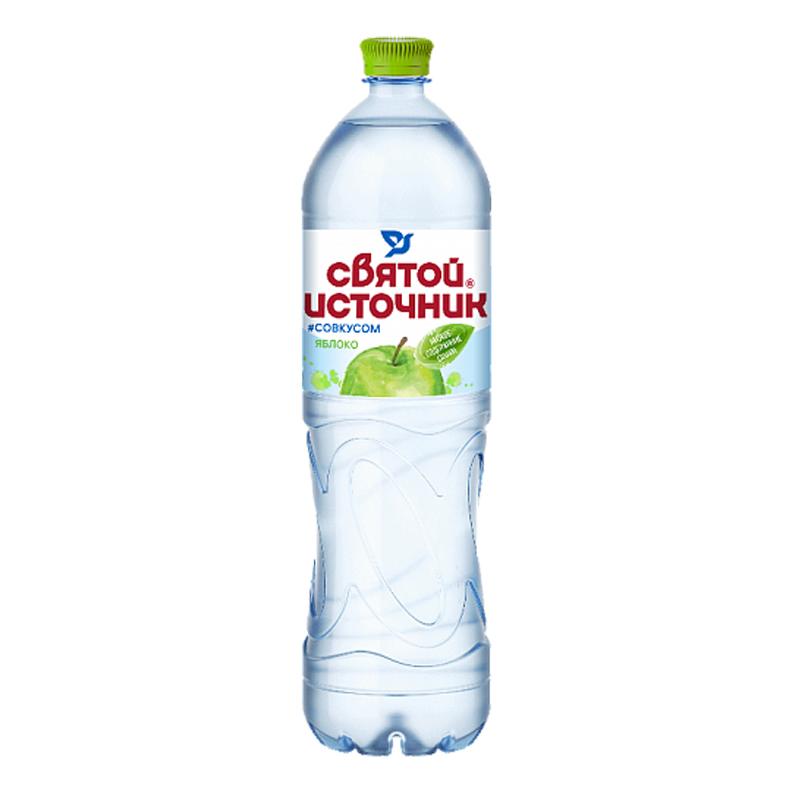 

Вода питьевая Святой Источник со вкусом яблока негазированная 1,5 л