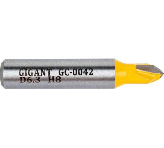 Фреза пазовая гальтельная V-образная Gigant GC-0042 27736326