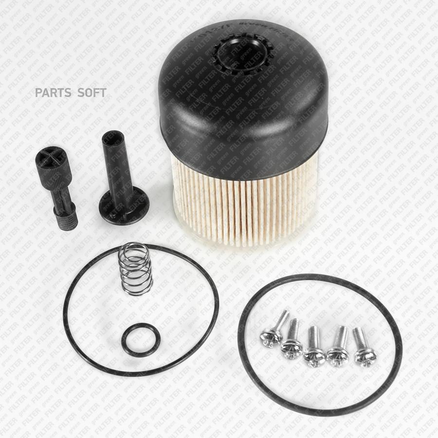 

Фильтр топливный RENAULT Logan/Sandero 12->/Captur 13->/Clio 12-> GREEN FILTER KK0127F, KK0127F