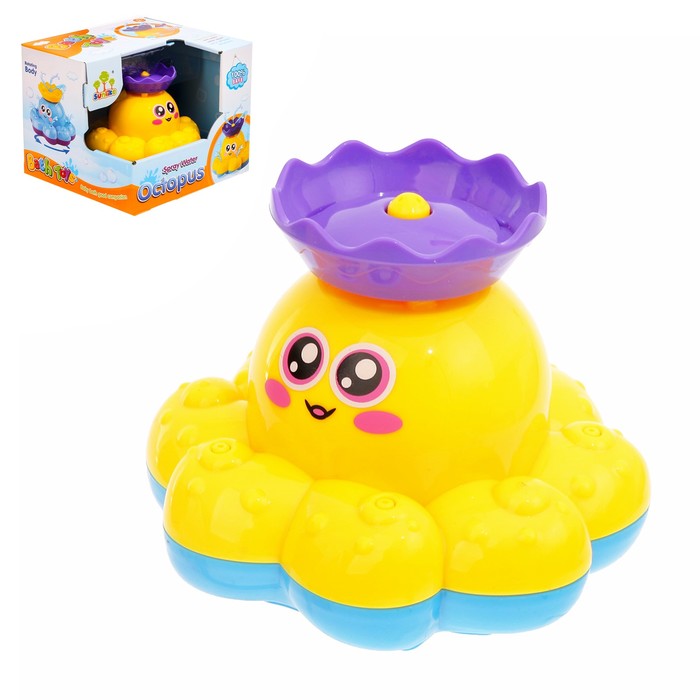 

Развивающая игрушка Осьминожка для игры с водой, МИКС, Разноцветный