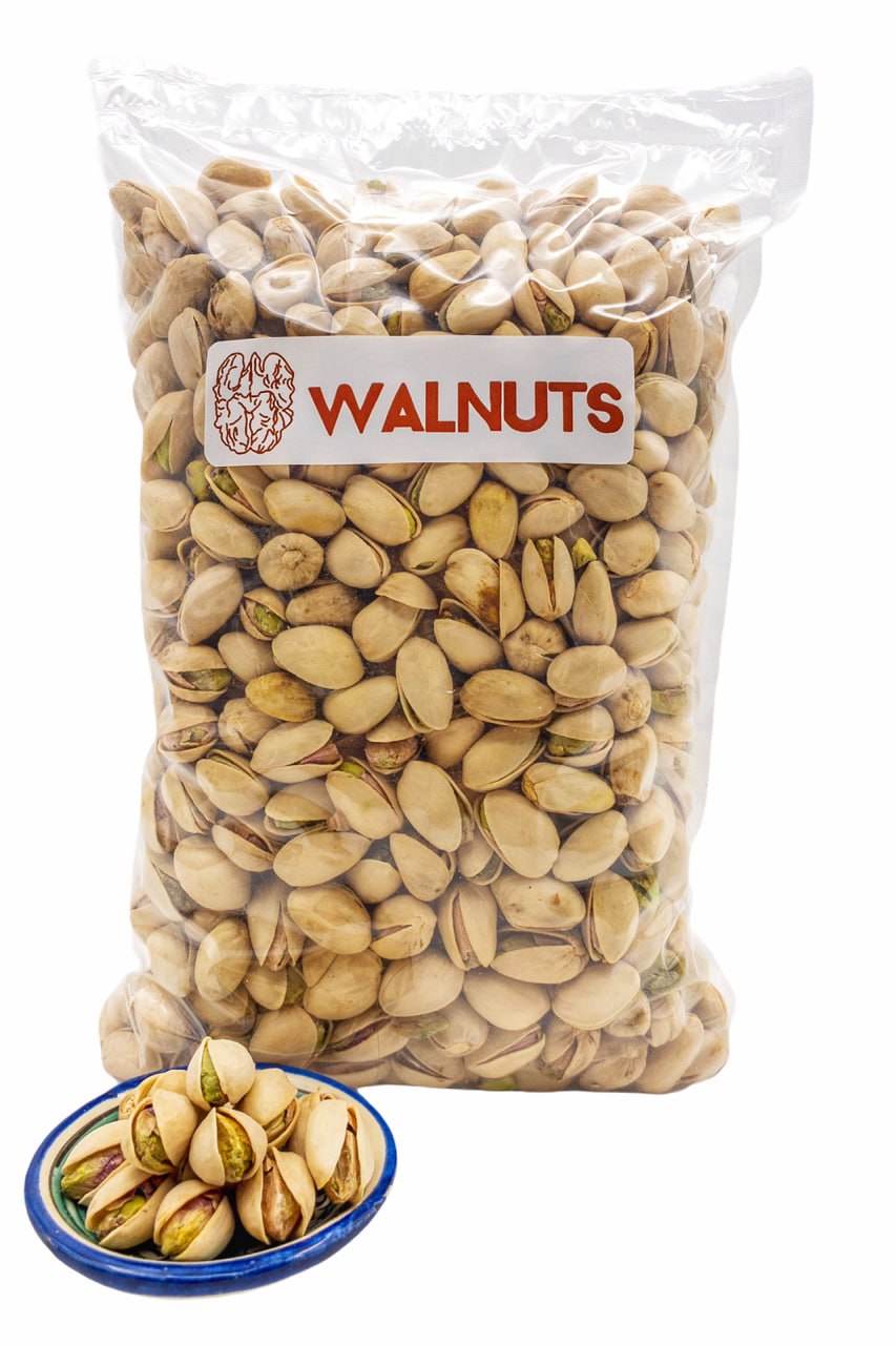Фисташки Walnuts Премиум в скорлупе Калифорнийские, без обжарки, 1000 г