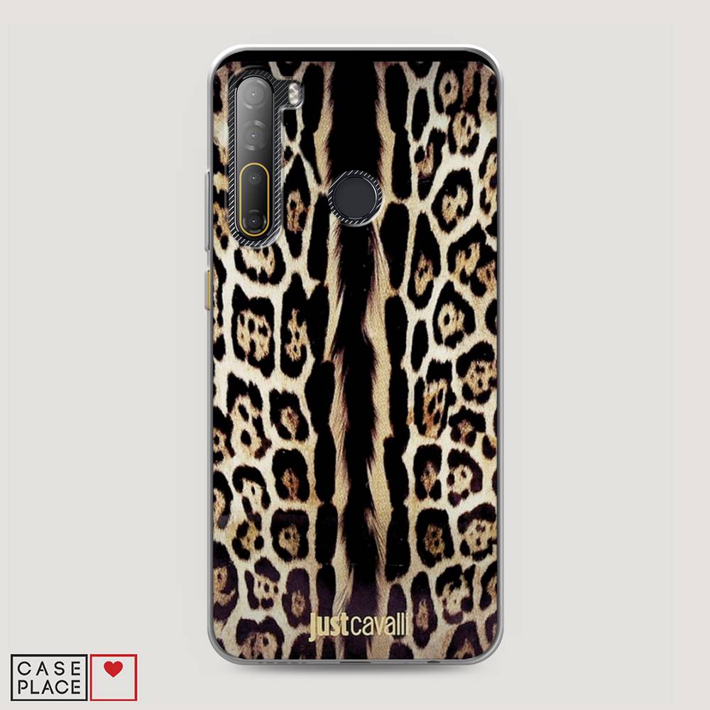 

Чехол на HTC Desire 20 Pro "Леопард кавалли", Черный;коричневый, 102750-1