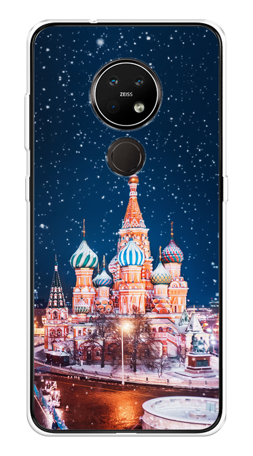 

Чехол на Nokia 6.2/7.2 "Москва 1", Коричневый;синий;белый, 123150-1