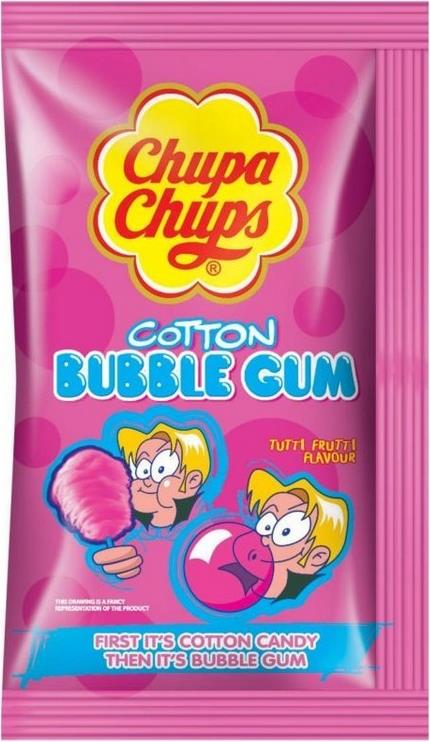 Резинка жевательная Chupa Chups Сладкая вата, 11 г