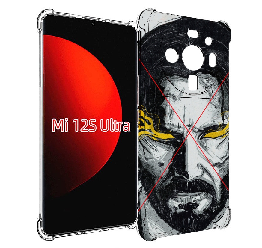 

Чехол MyPads Джон-Уик для Xiaomi 12S Ultra, Прозрачный, Tocco