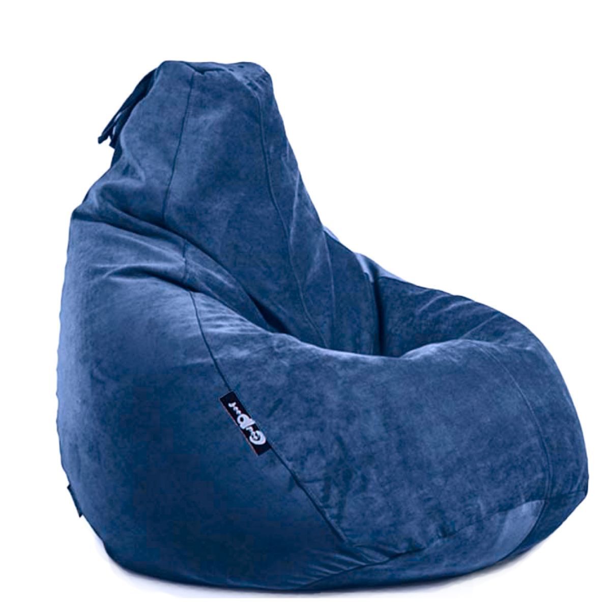 Кресло мешок GoodPoof Велюр груша XXXXXL Сапфир
