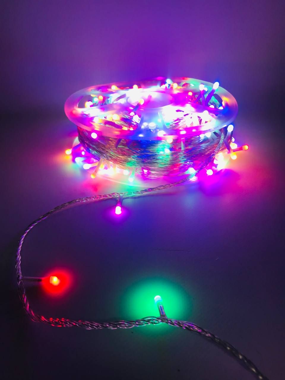 

Световая гирлянда новогодняя Merry christmas 15367-1 50м разноцветный/RGB