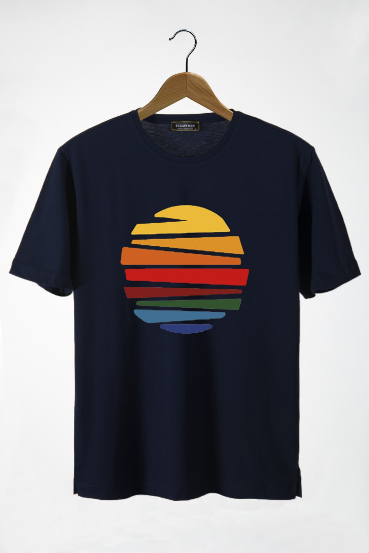 

Футболка мужская Terapi Men 26072 синяя 2XL (доставка из-за рубежа), Синий, 26072