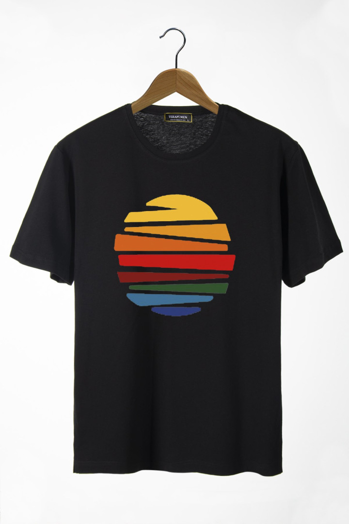 

Футболка мужская Terapi Men 26075 черная 2XL (доставка из-за рубежа), 26075