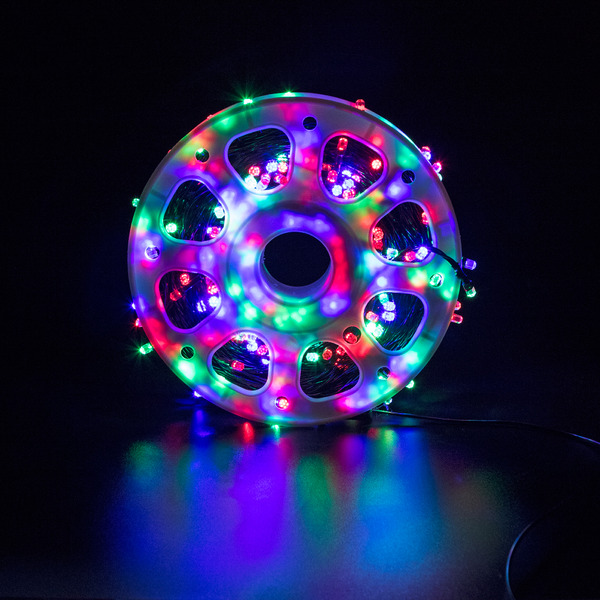 

Световая гирлянда новогодняя Merry christmas 7337-1 50м разноцветный/RGB