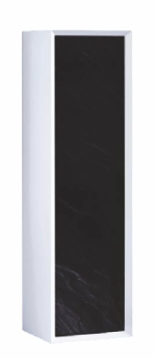 

Шкаф Marka One Glass Milacco 30П Black stone L