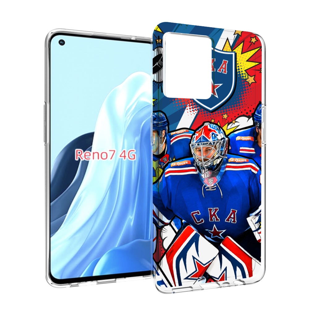 

Чехол MyPads хк ска спб мужской для OPPO RENO 7 4G, Прозрачный, Tocco