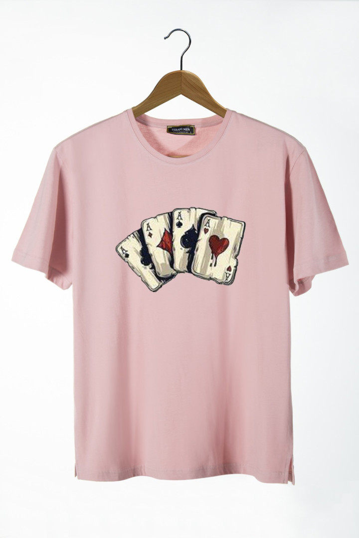 

Футболка мужская Terapi Men 26080 розовая 2XL (доставка из-за рубежа), Розовый, 26080