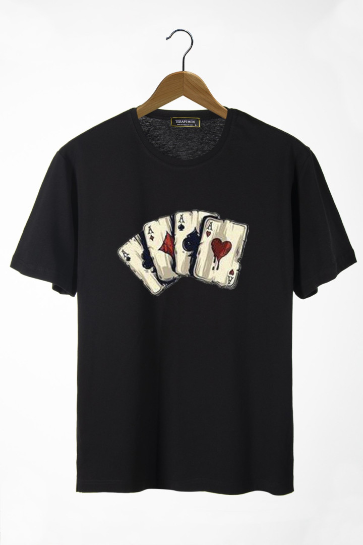 

Футболка мужская Terapi Men 26082 черная 2XL (доставка из-за рубежа), 26082