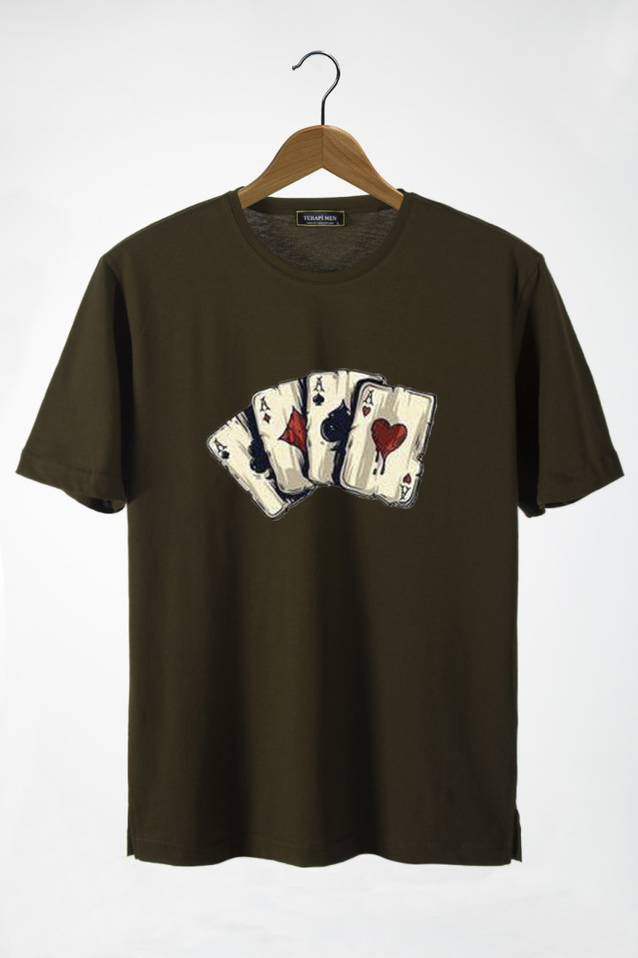

Футболка мужская Terapi Men 26084 зеленая 2XL (доставка из-за рубежа), 26084