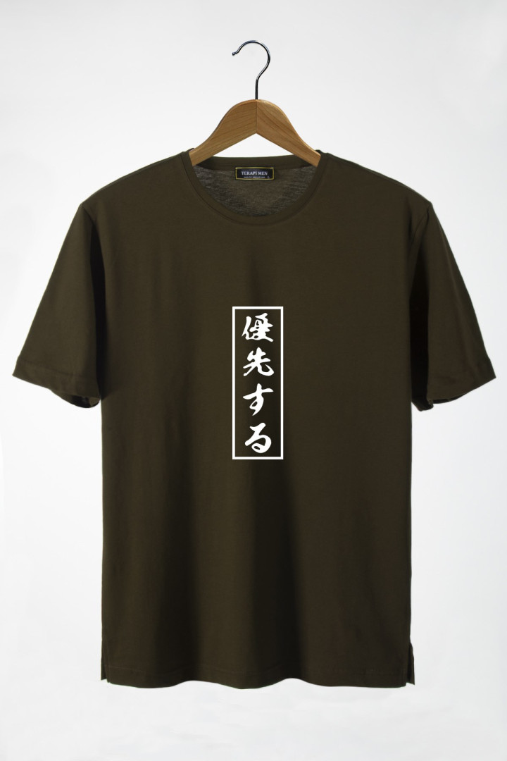 

Футболка мужская Terapi Men 26089 зеленая 2XL (доставка из-за рубежа), 26089