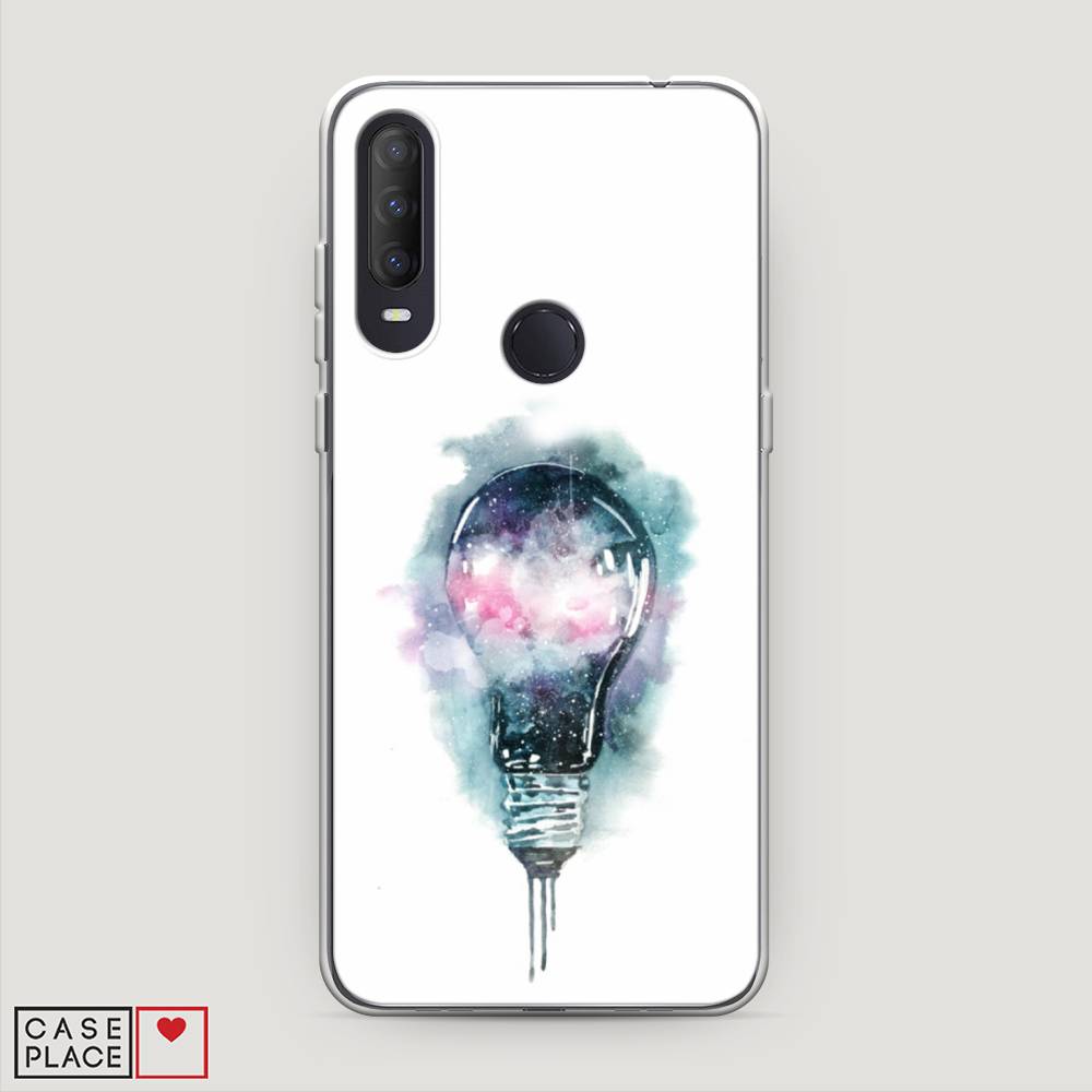 

Чехол на Alcatel 1S (2020) "Волшебная лампа", Белый;серый, 170850-4