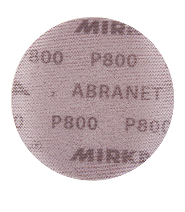 шлифовальный круг mirka q silver ø 125 мм p240 Диск шлифовальный Mirka Abranet d150 мм P800 на липучку сетчатая основа (5 шт.)