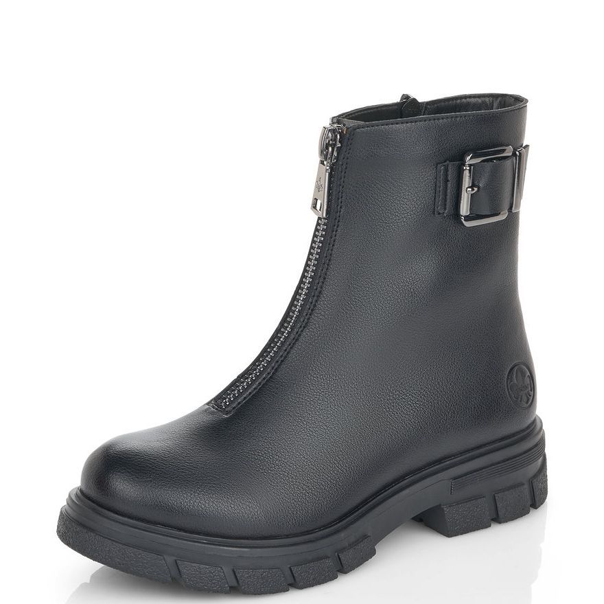 

Полусапоги женские Rieker Z9151/00 черные 37 RU, Черный, Z9151/00