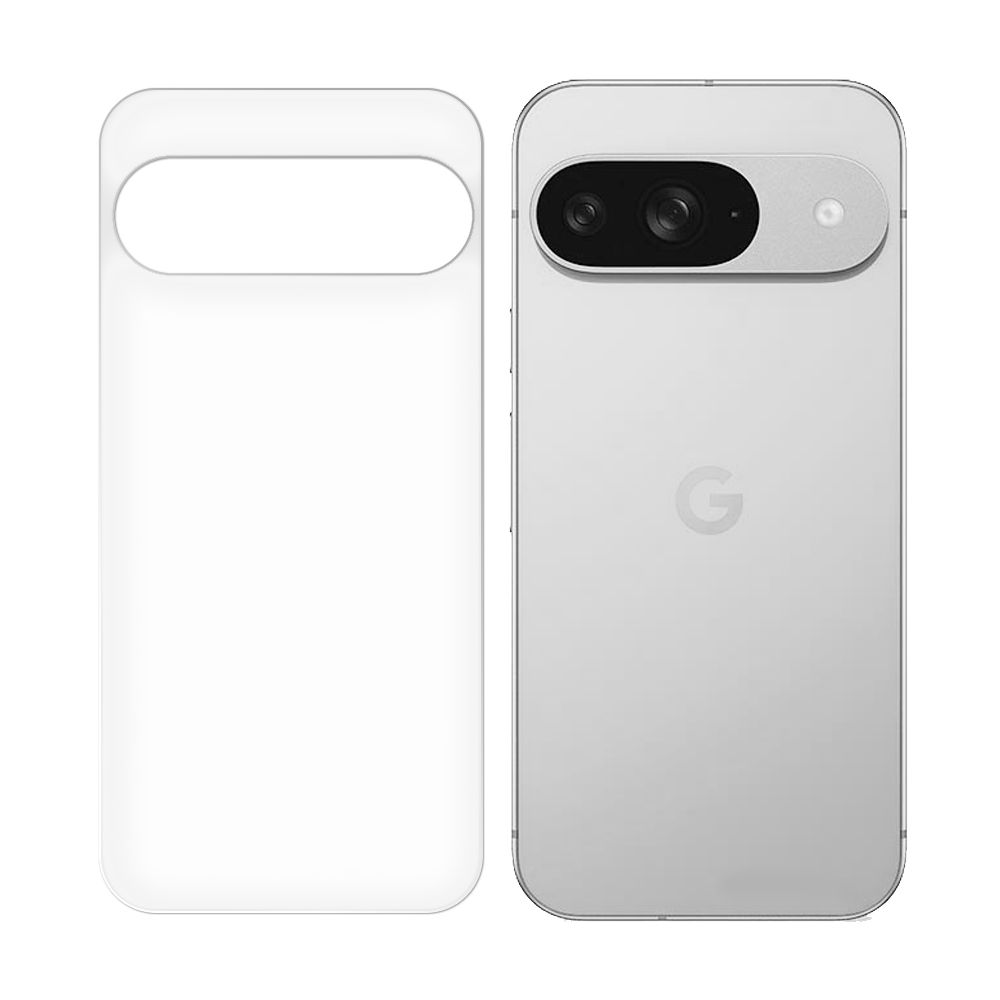 

Стекло защитное гибридное Krutoff для Google Pixel 9 задняя сторона