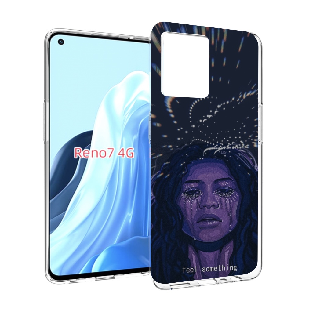 

Чехол MyPads чувствую себя непонятно женский для OPPO RENO 7 4G, Прозрачный, Tocco