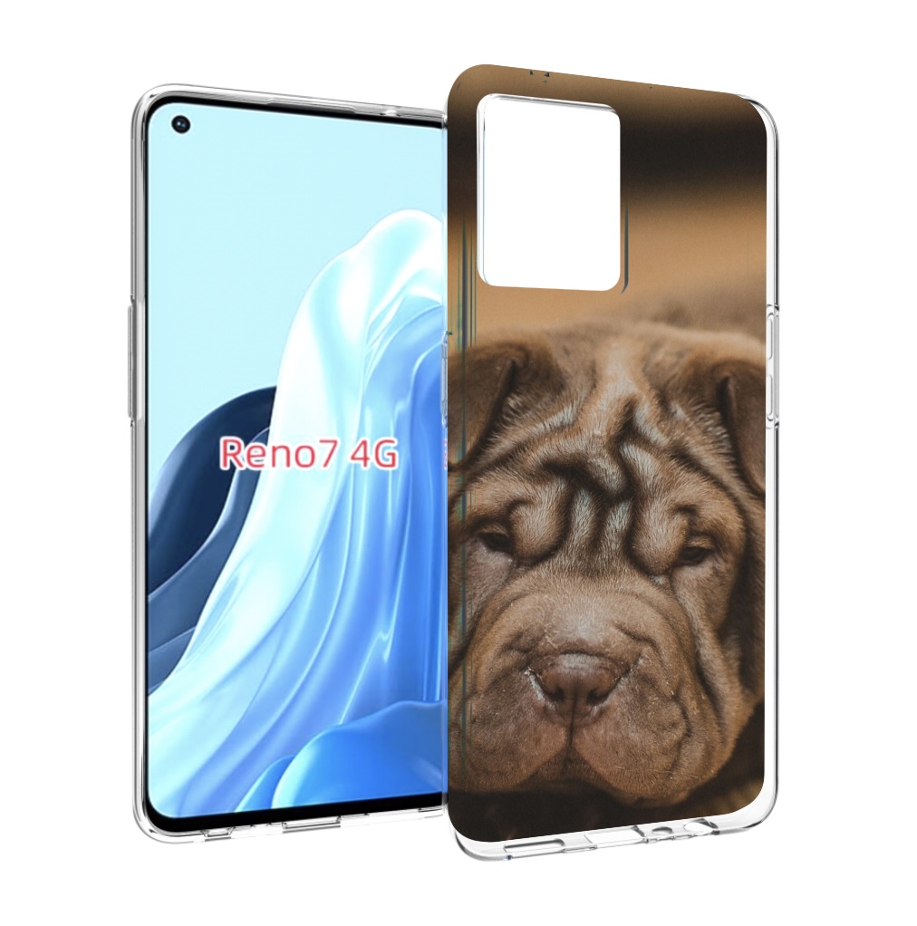 

Чехол MyPads шарпеи для OPPO RENO 7 4G, Прозрачный, Tocco