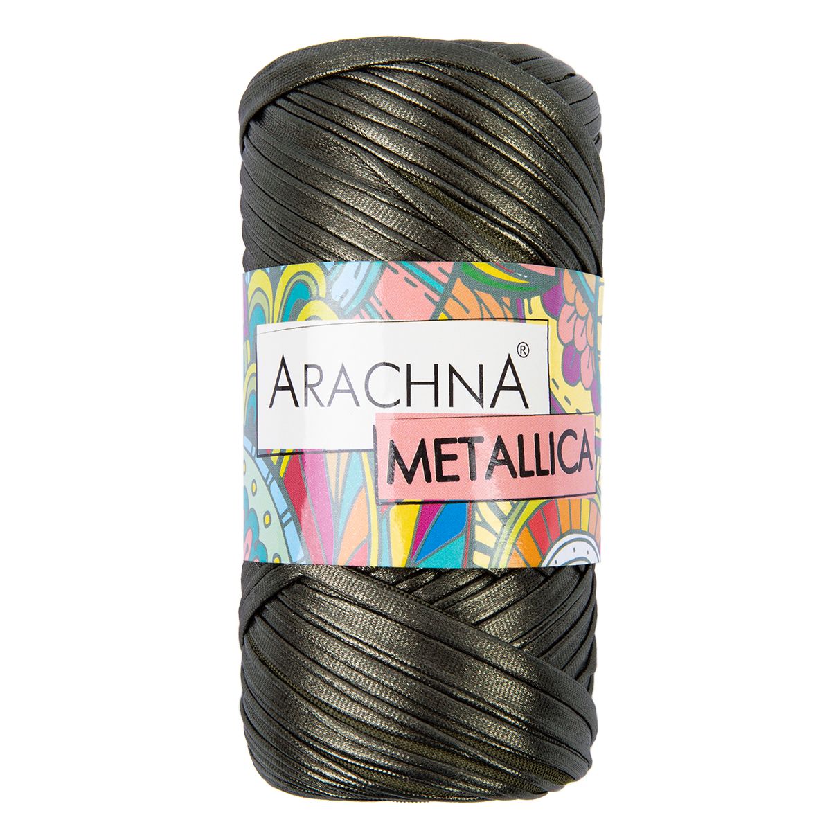 

Пряжа ARACHNA METALLICA 100% полиэстер 4 шт. х 115 г 50 м №05 хаки