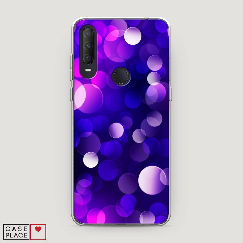 

Чехол на Alcatel 1S (2020) "Абстракция 27", Фиолетовый, 170850-3