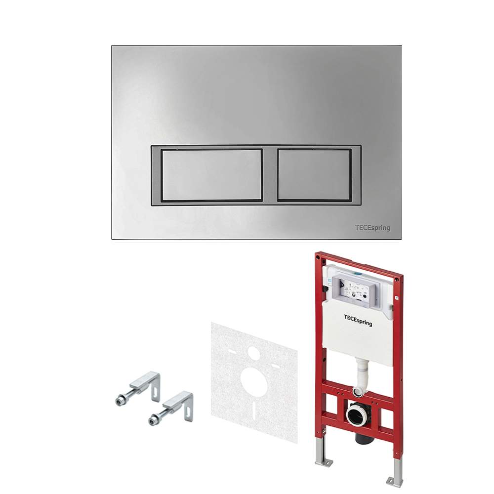 Комплект TECEspring для установки подвесного унитаза с панелью смыва, S401201