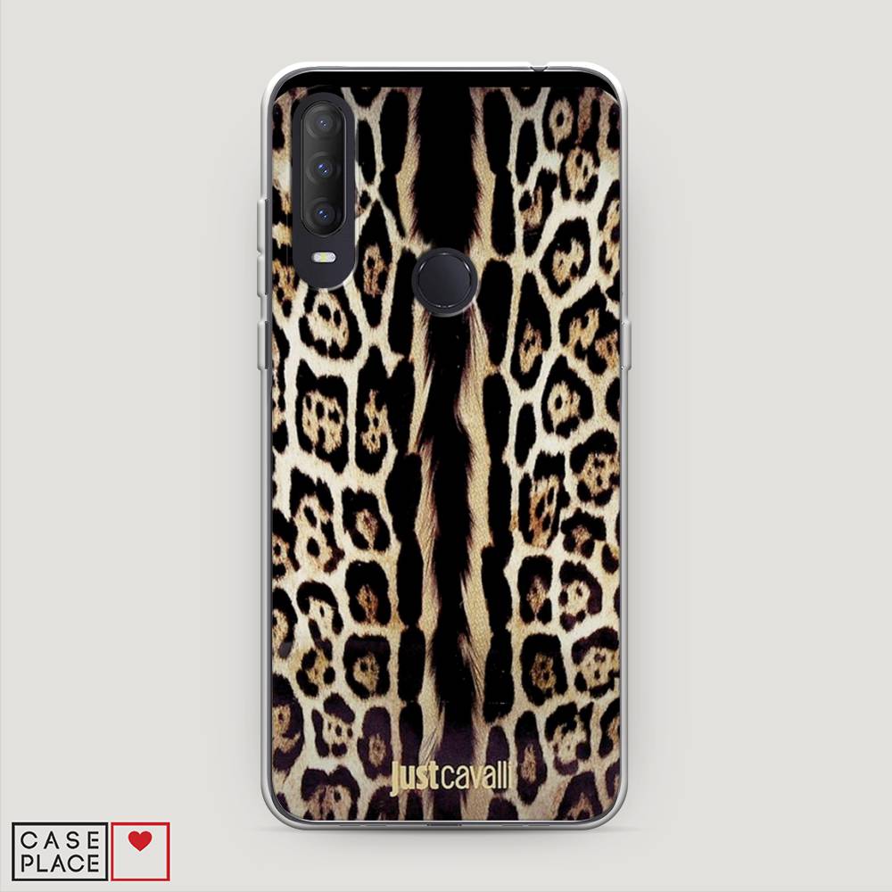 

Чехол на Alcatel 1S (2020) "Леопард кавалли", Черный;коричневый, 170850-1
