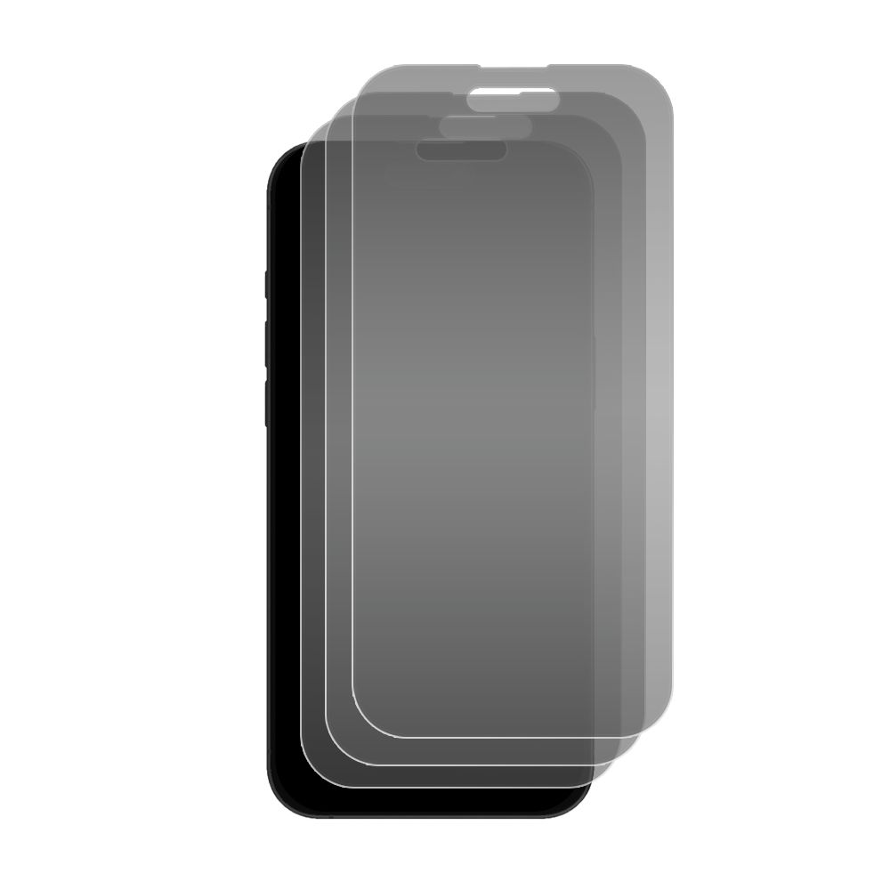 

Комплект из 3-х защитных гибридных стекол Антишпион Krutoff для iPhone 16 Plus