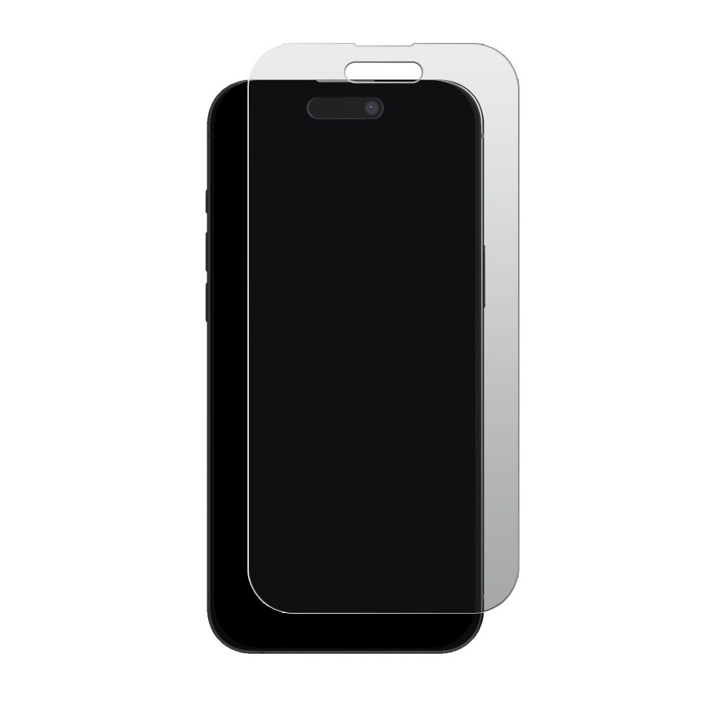 

Стекло защитное гибридное МАТОВОЕ Krutoff для iPhone 16 Plus