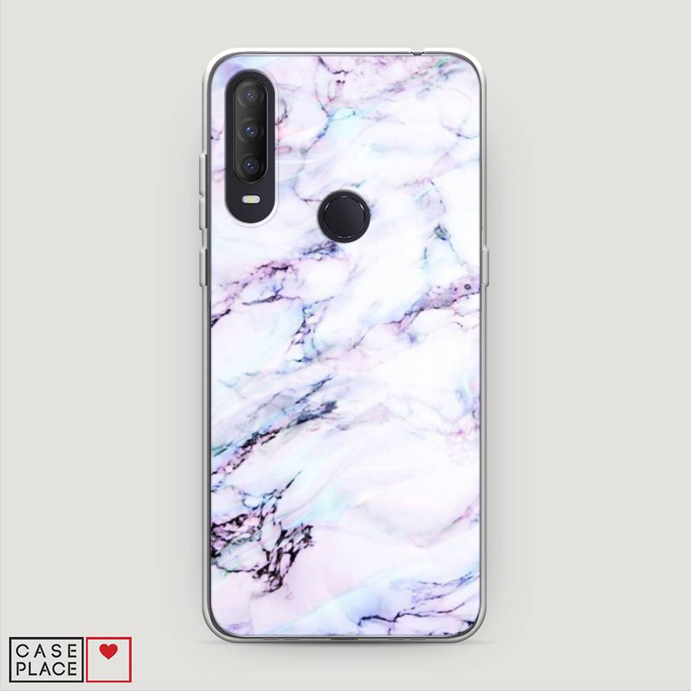 

Чехол на Alcatel 1S (2020) "Радужный мрамор", Серый;фиолетовый, 170850-3